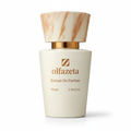 Parfum Olfazeta sur fond blanc